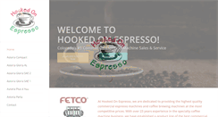 Desktop Screenshot of hookedonespresso.com